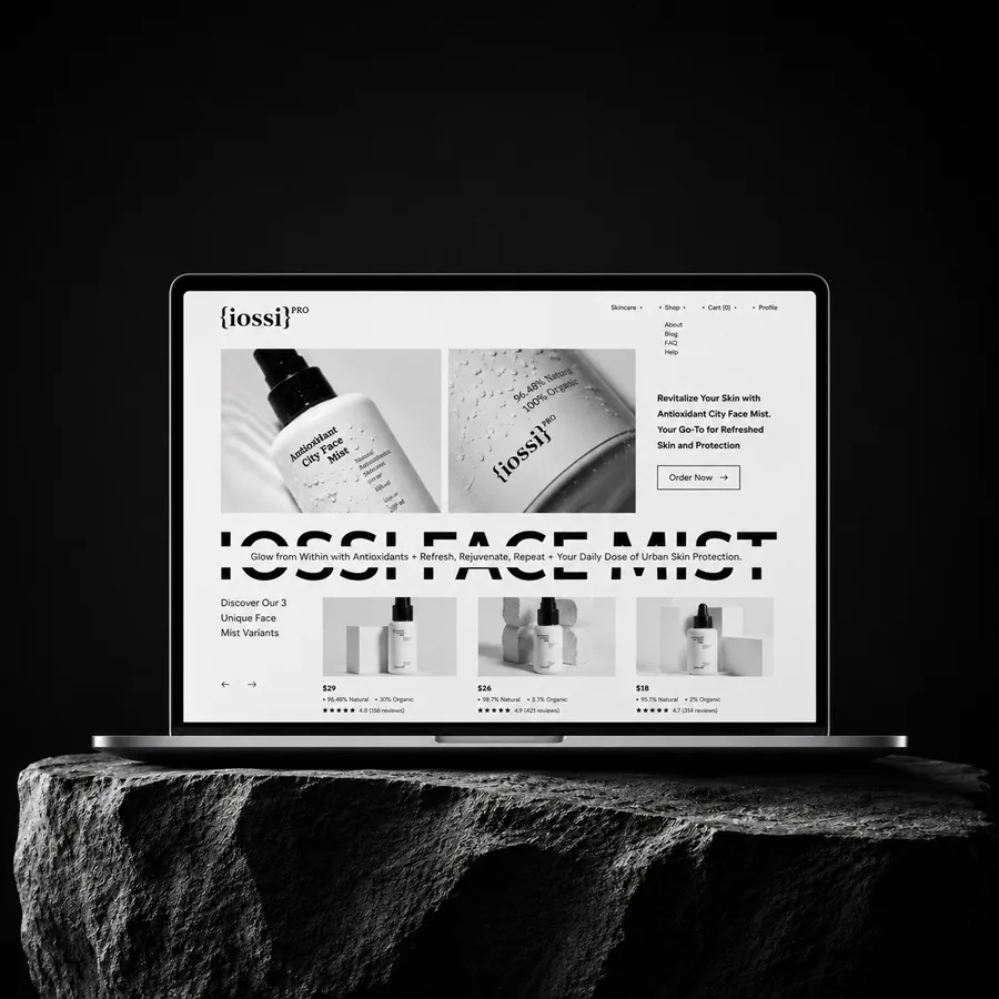 Ecommerce & Retail website design 03