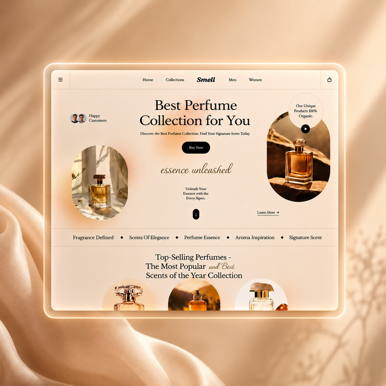 Ecommerce & Retail website design 04