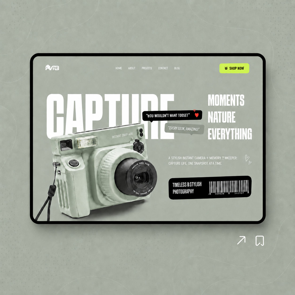 Ecommerce & Retail website design 05