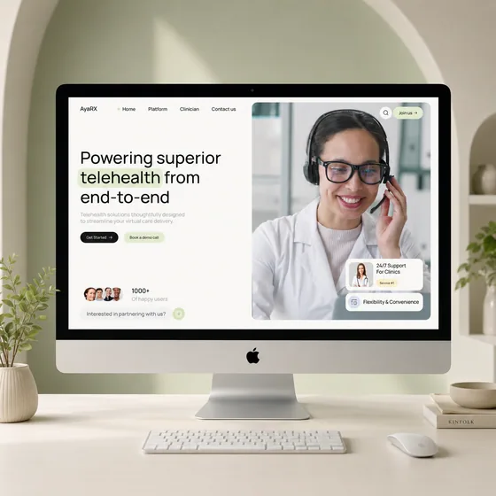 Healthcare & Wellness website design 04
