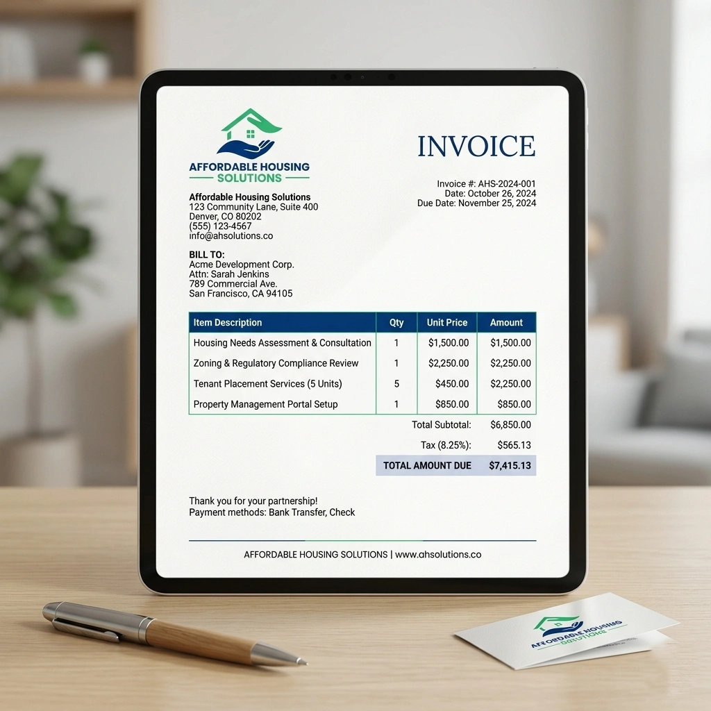 Invoice Design 9